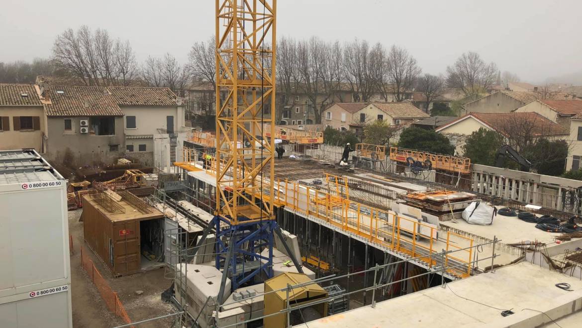 Travaux : Construction École Nicaise – 25/02/21