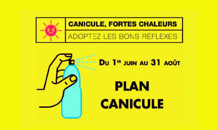 Canicule – Les bons gestes <br> 14/06/2022