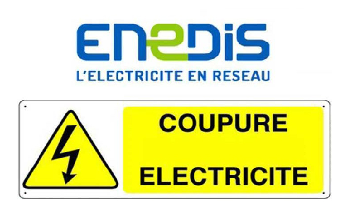 Intervention ENEDIS : coupures d’électricité <br> 01/02/22