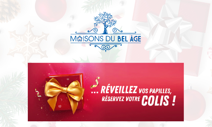 Colis de Noël – Maison du Bel Âge <br> 02/11/22