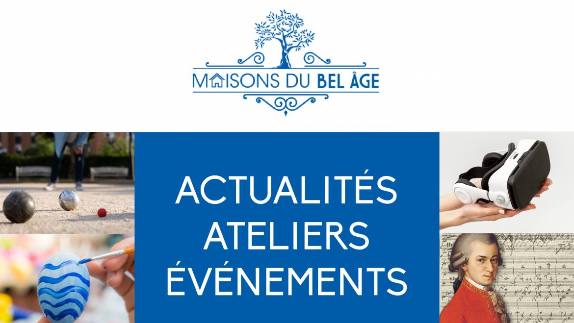 Actualités Maison du Bel Âge <br>12/03/24