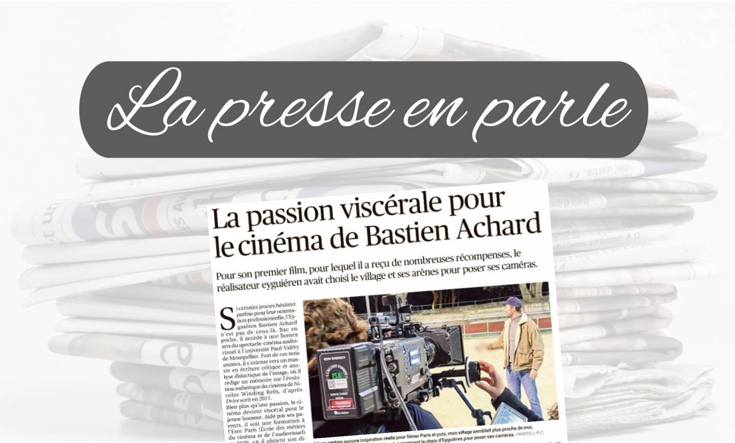 La Presse en parle <br>25/04/24