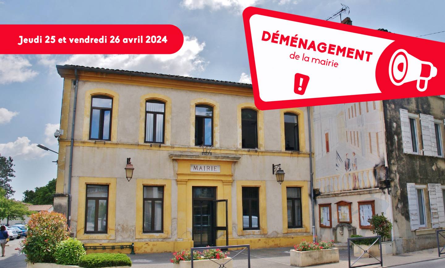 Déménagement de la mairie <br> 24/04/24