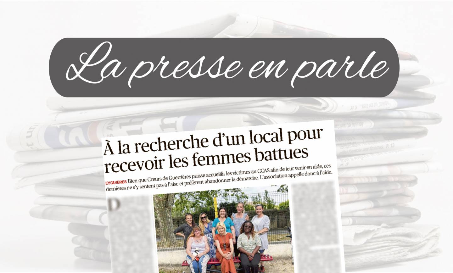 La Presse en parle <br> 29/07/24