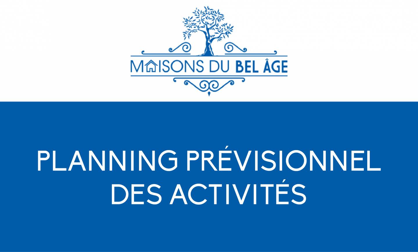 Planning activités Maison du Bel Âge <br>21/05/25