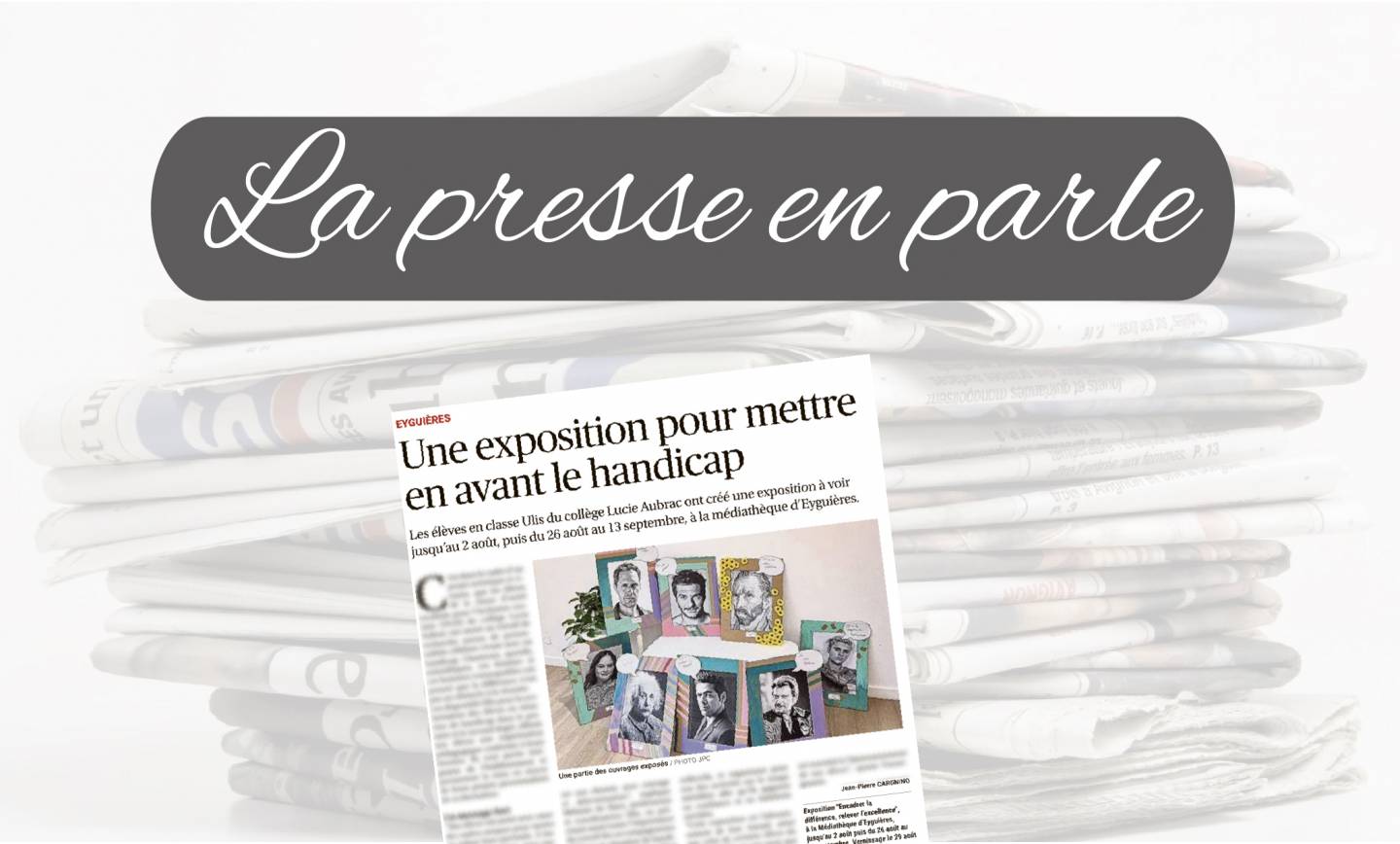 La Presse en parle <br> 19/07/25