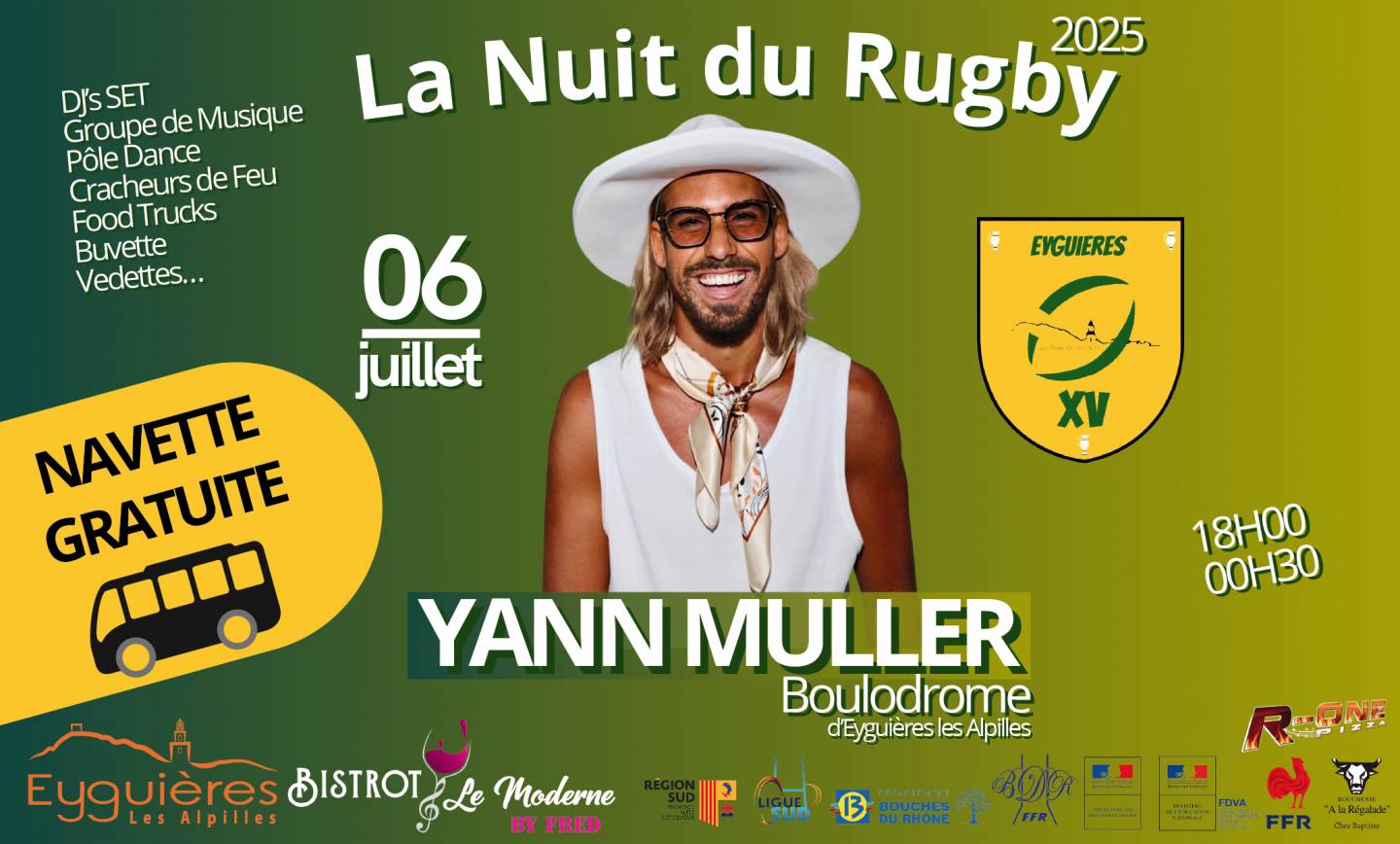 Navette gratuite pour la Nuit de Rugby <br> 01/07/2025