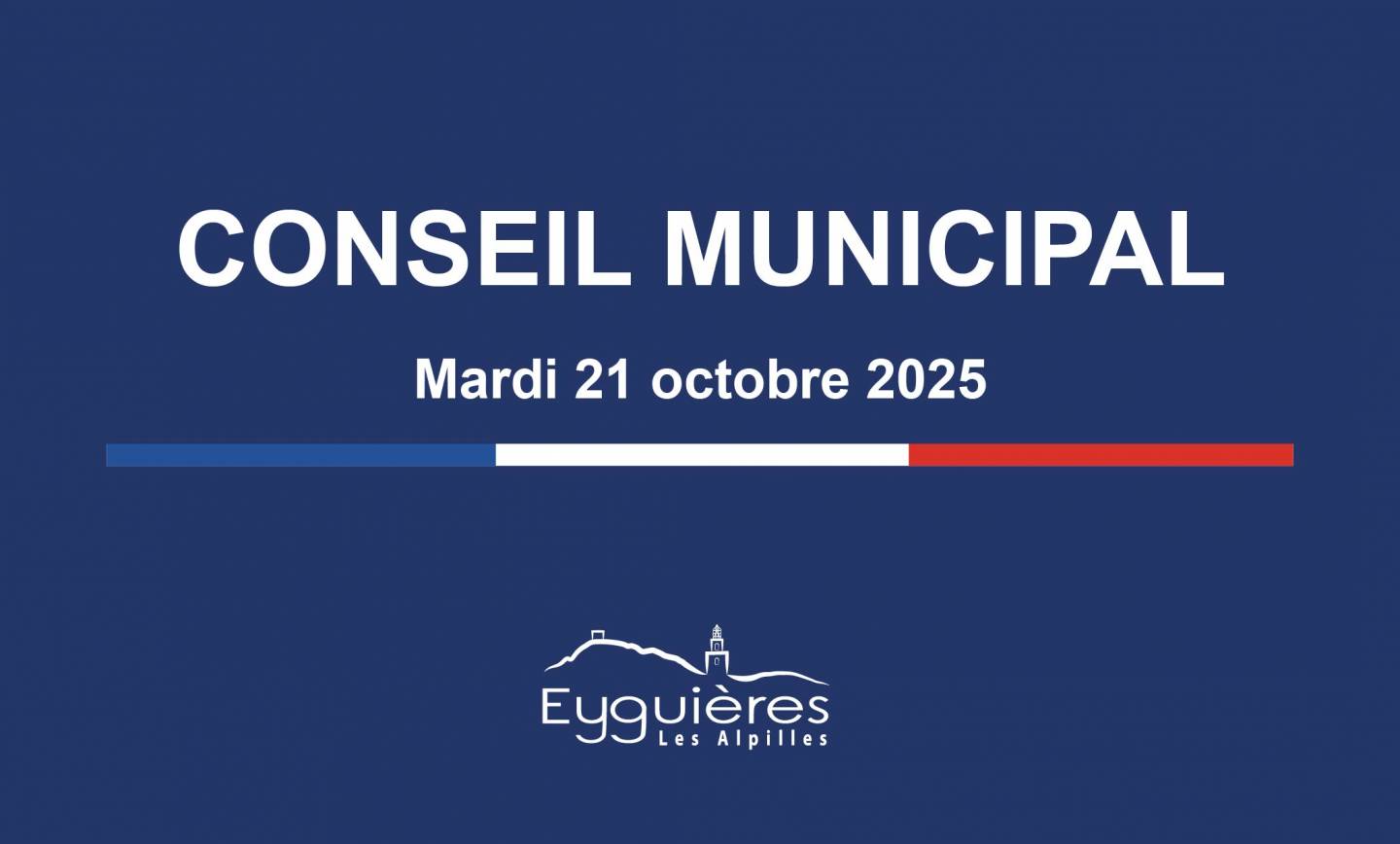 Conseil Municipal <br> mardi 21 octobre 2025