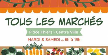 Lieu des marchés du village <br> 15/10/2025