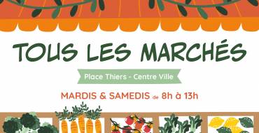Lieu des marchés du village <br> 15/10/2025