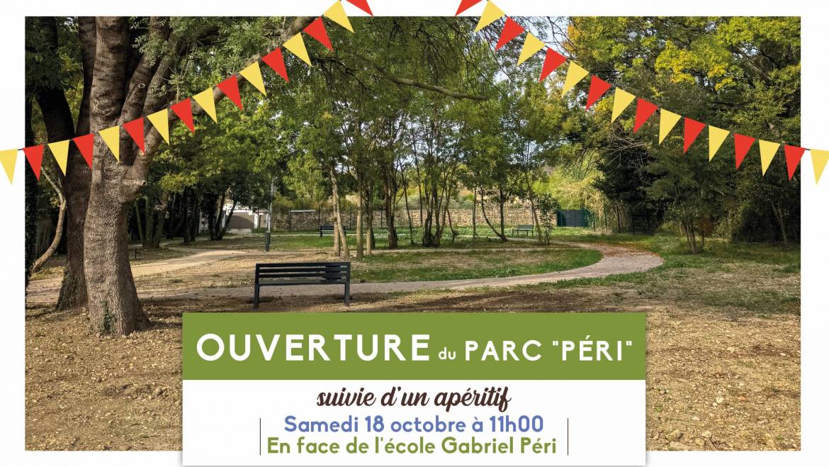 Ouverture du parc « Péri » <br> 17/10/25