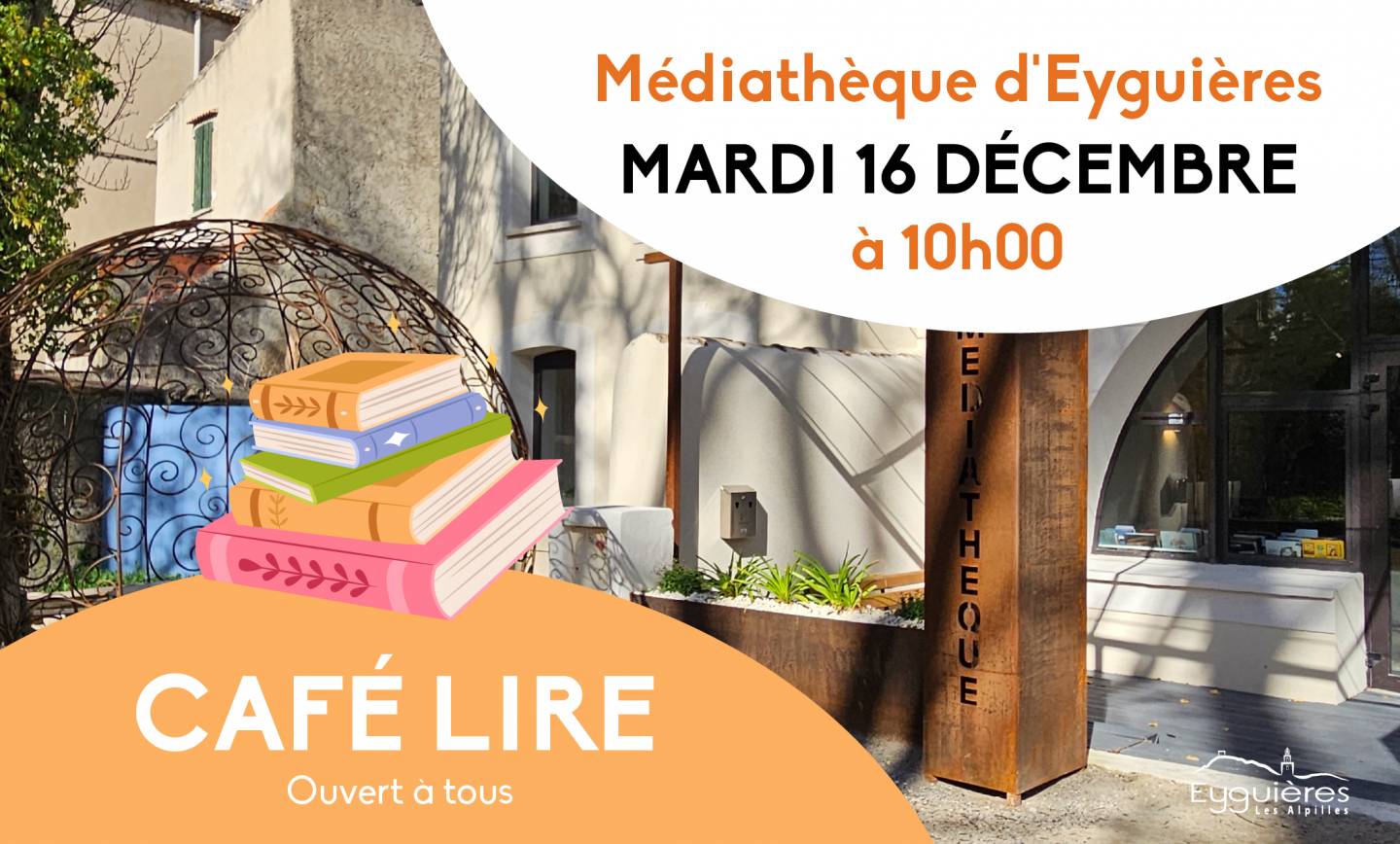 16 décembre 2025 <br> Café Lire – Médiathèque