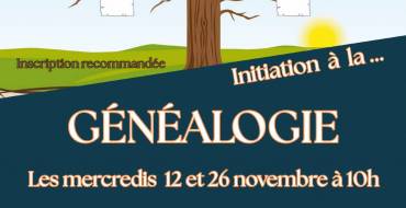 26 novembre 2025 <br> Initiation à la généalogie – Médiathèque d’Eyguières