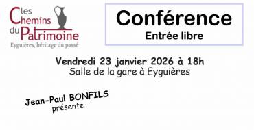 23 janvier 2026 <br> Conférence « Les technopoles en P.A.C.A » <br> Les Chemins du Patrimoine