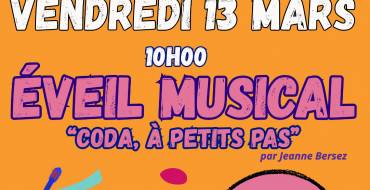 13 mars 2026 <br> Éveil musical – Médiathèque d&rsquo;Eyguières