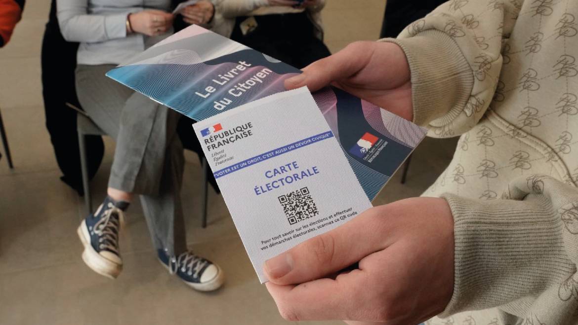 Retour en images : Remise cartes électorales <br> 23/02/26