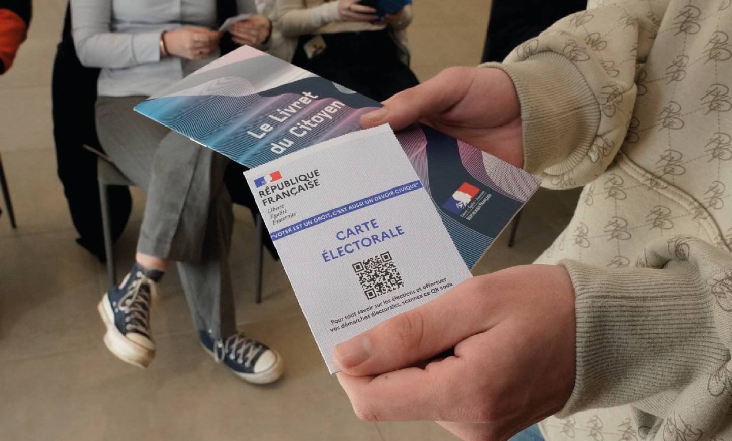 Retour en images : Remise cartes électorales <br> 23/02/26