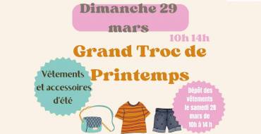 29 mars 2026 <br> Grand troc de Printemps – Zéro Déchets D&rsquo;Eyguières