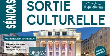 27 mars 2026<br> Sortie Culturelle – Opéra de Marseille